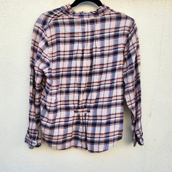 TROVATA Birds Of Paradis Finley Pintuck Blouse - Picture 3 of 8